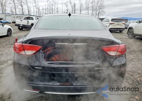2015 Chrysler 200 C z USA, uszkodzony, nr VIN 1C3CCCEG5FN664659